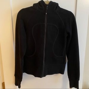 lululemon black scuba hoodie